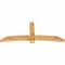 Ekena Millwork Bellingham Rough Sawn Timber Gable Bracket, Western Red Cedar, 84"W x 35"H x 4"D x 6"F, 10/12 Pitch GBW084X35X0406BEL00RWR - alternate 4